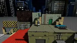 Double Dragon Stage 2 arcade (3D remake playable on roblox)