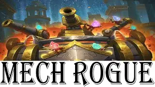 (Hearthstone) Almost Legend: Illusionist Mech Rogue in TITANS!