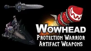 Protection Warrior Artifact Weapons - Scale of the Earth-Warder  & Scaleshard