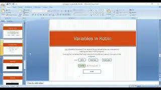 Data Types and variables in Kotlin