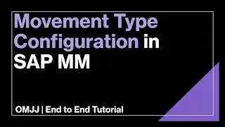 Настройка типов движения в SAP MM | OMJJ | Шаги по созданию пользовательских типов движения