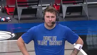 Luka Doncic Talks About Larry Bird Comparison | Postgame Interview | NBA Legends