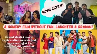 WORST FILM OF 2025| Lost Laughter and Drama| Grand Masti 4| Movie Review- Celebrity Khabar