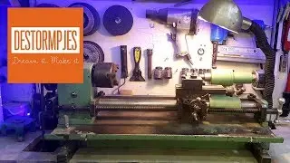 Nieuwe Machine in de Werkplaats - Metaal Draaibank