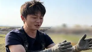 孫老闆抓跑一條大鱔魚，估計有兩斤重，想讓我們抓起來，不知道這次能否破紀錄#fishing #熱門