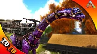 FULLY MUTATED BRONTOSAURUS! BRONTOSAURUS BREEDING & COLOR MUTATIONS! ZOO RIDE! Ark Survival Evolved