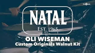 Natal Originals Walnut - The Natal Flagship Drum Kit with Oli Wiseman, part 2 | Gear4music