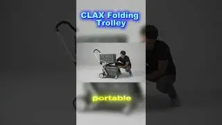 CLAX&reg; Collapsible Cart Review | Folding Trolley with Storage Crate