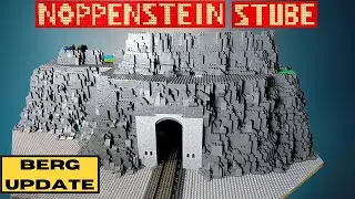 Meine Noppenstein Lego Stadt Teil 5 | Endlich geht es weiter | Was soll auf den Berg ?