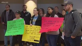 Students protest in support of rape victims