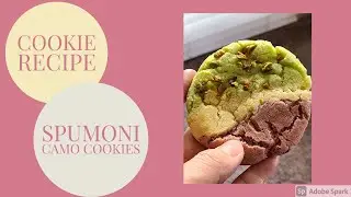 Cookie Recipe - Spumoni Camo Cookie