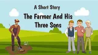 A Farmer And His Three Sons | Short Moral Story In English