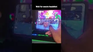 Freefire emote headshot in mobile handcam gameplay  white ff || Garena-FreeFire || Bouncer freefire