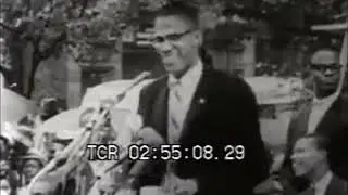 MALCOLM X: Early Speech in Harlem