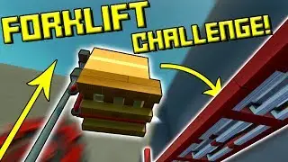 FORKLIFT PALLET CHALLENGE! - Scrap Mechanic Multiplayer Monday Ep49