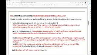 Contact & Inviting an amazing system which when followed in details gets extraordinary results.