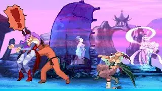 [MUGEN Ryona] Morrigan Aensland VS Kan Cho Man {Darkstalkers 🆚 KFM Edit Char}