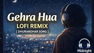 🌙 Gehra Hua (Lo-Fi) | Dhurandhar | Midnight Desi Lofi | Sad Chill Beats