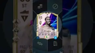 93 Drogba OTD Icon SBC Player Review on EA FC 25! #fc25 #eafc25 #eafc #ultimateteam