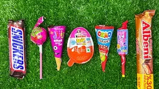 Some lot&rsquo;s of candies and sweets🌈Lollipops Unpacking|ASMR|Satisfying video🍭