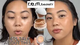 NEW R.E.M. BEAUTY Sweetener Concealer First Impression + Review | Medium 4n