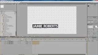 Clean Lower Thirds - After Effects Tutorial - LowerThirdTemplates.com