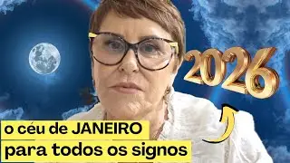 HOR&Oacute;SCOPO DE JANEIRO 2026 para TODOS OS SIGNOS com M&Aacute;RCIA SENSITIVA #2026 #previs&otilde;es 
