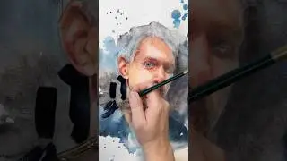 Stop Trying to Control Watercolor - Here&rsquo;s Why!  #watercolorpainting #watercolorportrait