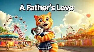 Poor Cat Dad Works as Mascot to Feed His Daughter