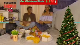 Как мы провели Рождество с моей прекрасной девушкой 😍 🎄🎄❤️ | Готовка и домашний пикник 😊😊