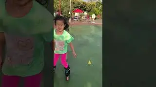 SLALOM SEPATU RODA #sepaturodaanak #rollerskating #inlineskate #rollerblading #sepaturoda #olahraga