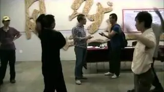 Wang Zhihai Seminar - pigua arm and weapon conditioning