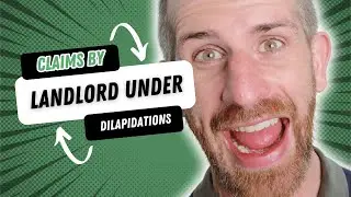 What can a landlord claim for under dilapidations?