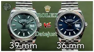 Quale Rolex Datejust scegliere, 36 mm o 39 mm?
