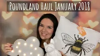 Poundland Haul January 2018! New One!
