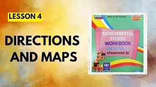 Std 3|Lesson 4|Directions and maps|Science Workbook Question Answers|