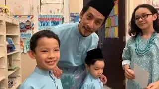 Virtual Raya with #teamNazrudin