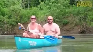 Best funny Remote Controlled Alligator Prank  Boat Cops Called!-- by Smiley World
