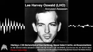 JFK Assassination | Morley v. CIA, Declaration of Dan Hardway, HSCA