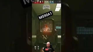 Mute de M590A1 &eacute; sensacional #rainbowsixsiege #siegex #djobix