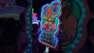 Process video of my EDCLV 2025 totem. ⚡️🌼🎡🦝🍃 Thanks for watching. 🙏🏼 #edclasvegas #edclv2025