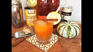 Cocktail Recipe: Spiced Pumpkin Fizz by Everyday Gourmet with Blakely