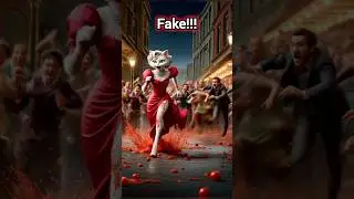 The Pop Star Cat Couldn't Sing 🙀🎤🍅💕 #cat #catvideos #aicat #ai #catstory #cats #shorts