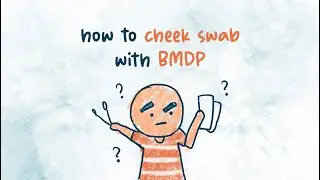 How to do a cheek swab?