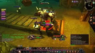 Dwarf Warrior runs Deadmines (Hardcore WoW)