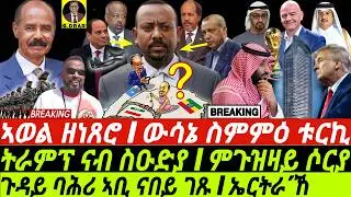 Dec12  ኣወል ኣጊሂድዎ I ትንታኔ ስምምዕ ቱርኪ I ጉዳይ ባሕሪ ኣቢ I Ethiopia-Somalia Deal in Turkey | Saudi MBS vs Trump
