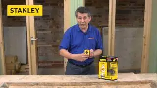 XMS14CUBIX Stanley Cube Cross Line Laser + Free Stud, Wire and Pipe Detector &pound;49 99