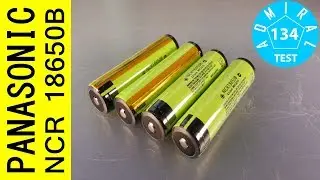 Тест аккумуляторов Panasonic NCR18650B 3350mAh с защитой