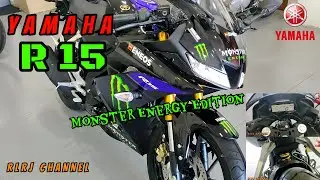 YAMAHA R15 Monster Energy edition model