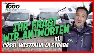 ⏩ Welcher ist der beste Kastenwagen? Eure Fragen zu PÖSSL, WESTFALIA, LA STRADA ⏪ | TOGO REISEMOBILE